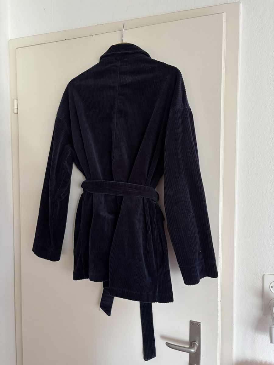 Monki Giacche: Monki Corduroy Jacket, belted, dark blue, size M – Usato da Wallisellen venduto da eli_v7dn 1