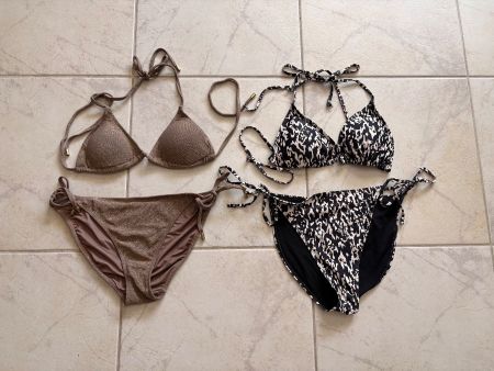Bikini Sets 2stk Bronze und Animalprint neuwertig, Gr. M/L