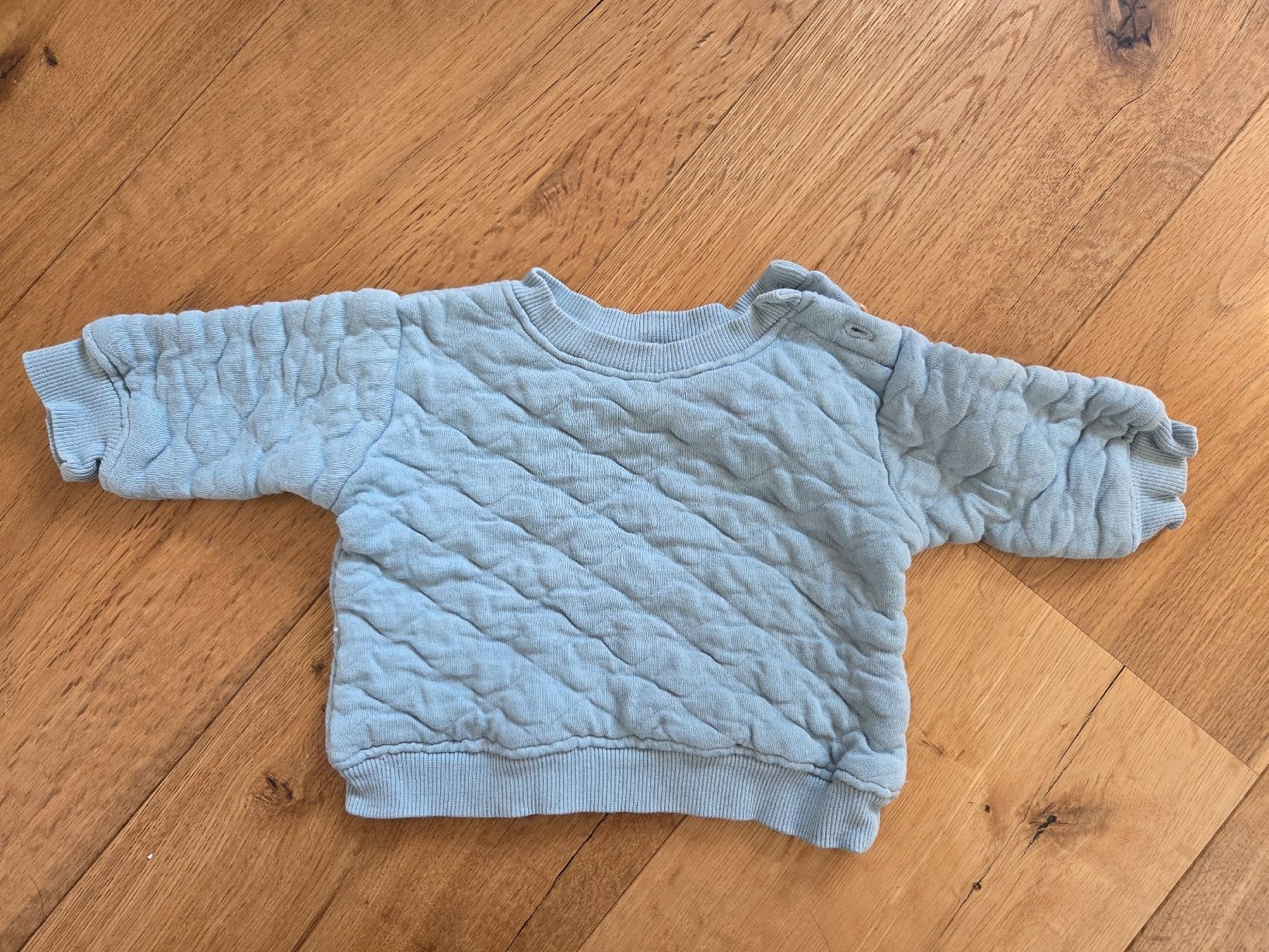 Pullover & Sweatshirts: Baby Pullover Smile Gr. 62, Oversized Pulli grün – Gebraucht aus Ottikon von swiftchocolate 3
