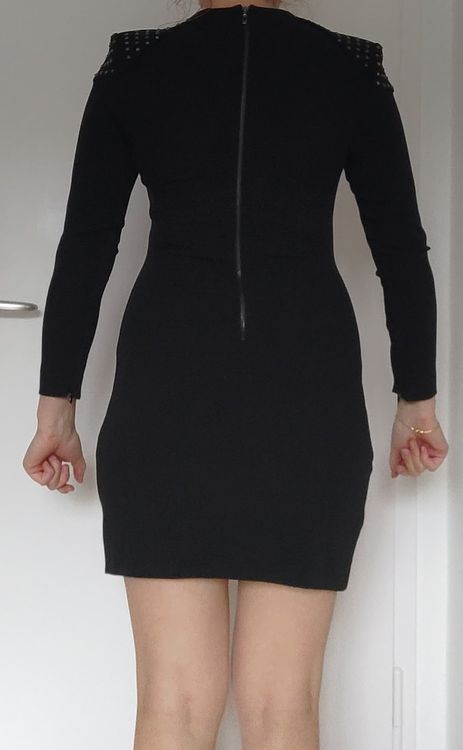 Mango Robes: Schwarzes langärmliches Kleid mit Nieten in Grösse M – D'occasion à Niederuzwil par Grenadine1000 2