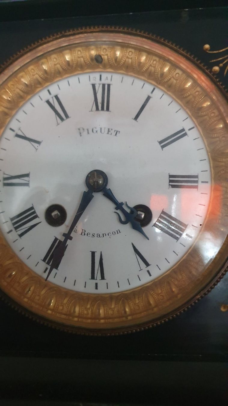 Orologi da terra & Orologi da parete: Piguet Pendeluhr Bronze Marmor – Usato da Rämismühle venduto da beni0010 2