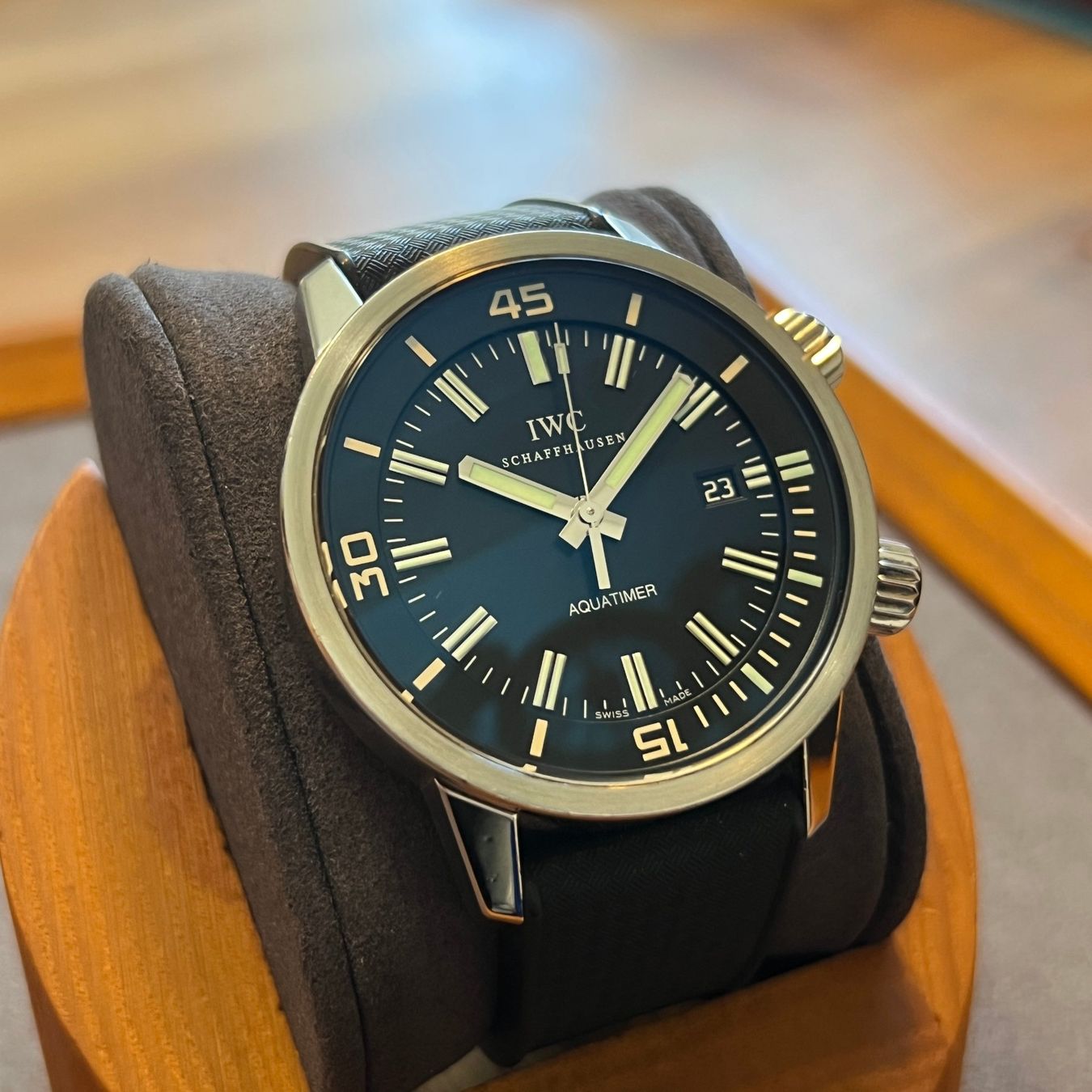 IWC Uhren: IWC Aquatimer Vintage Automatic Date IW323101 – Gebraucht aus Carouge GE von Watchaser 1