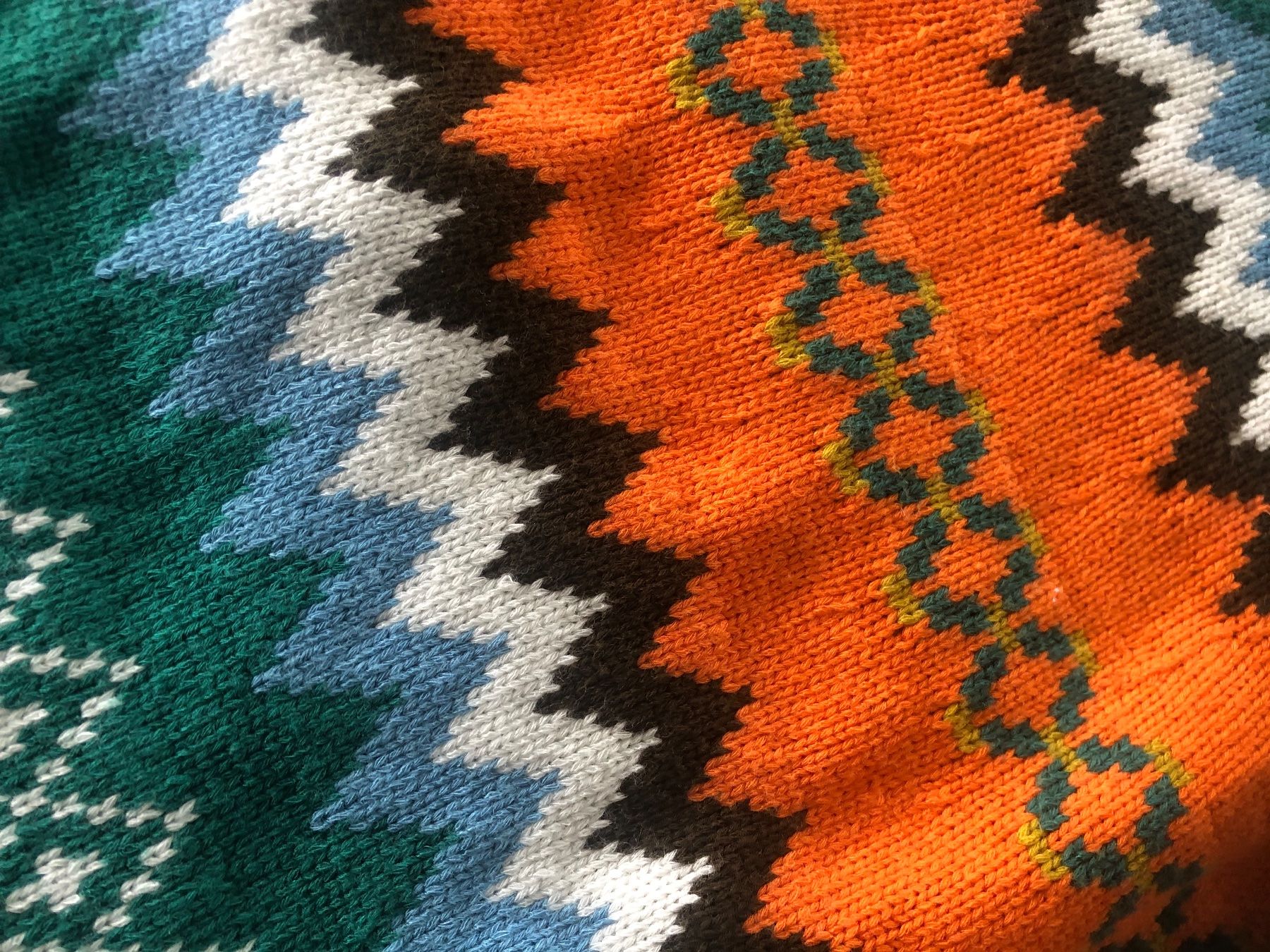 Pullover & Sweatshirts: Retro gestreifter Strickpullover, Gr.XL – Gebraucht aus Kaltbrunn von lagone1 1