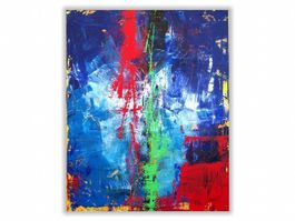 Patrick Motyl «Selbstlos», tolles Original-Acrylbild
