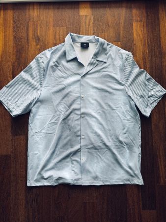 H&M Shirt Weiss gestreift Grösse L