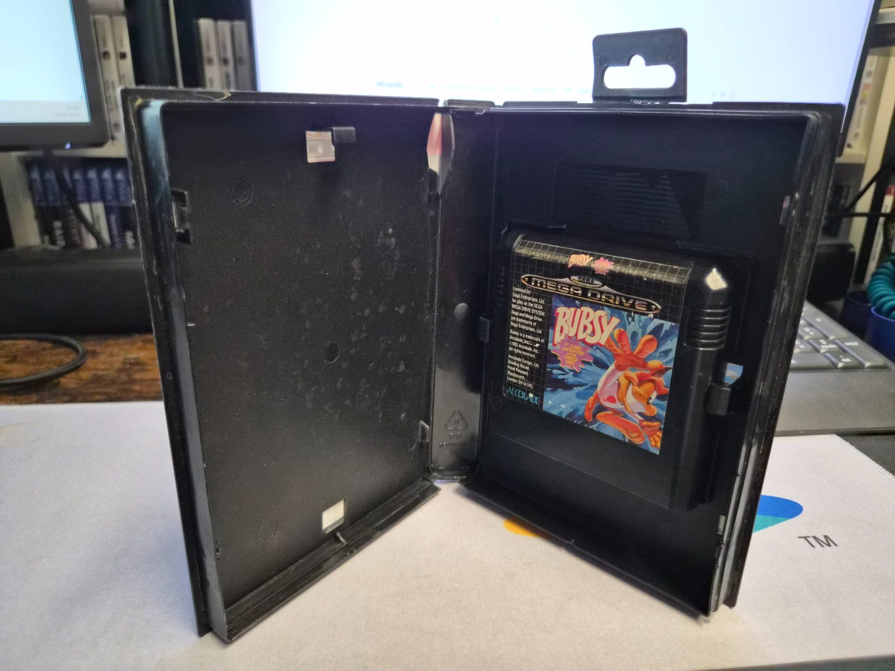 Sega Giochi: Bubsy Sega Mega Drive Spiel Modul mit Box gebraucht – Usato da Zürich venduto da Joselito0 2