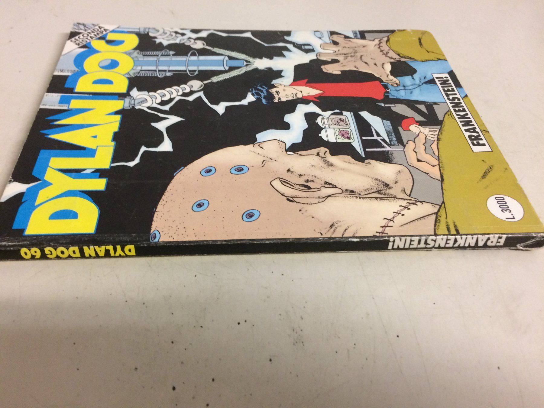 Fumetti: DYLAN DOG seconda ristampa # 60 FRANKENSTEIN S. Bonelli 1996 – Usato da Vezia venduto da Aquarius_Age 2