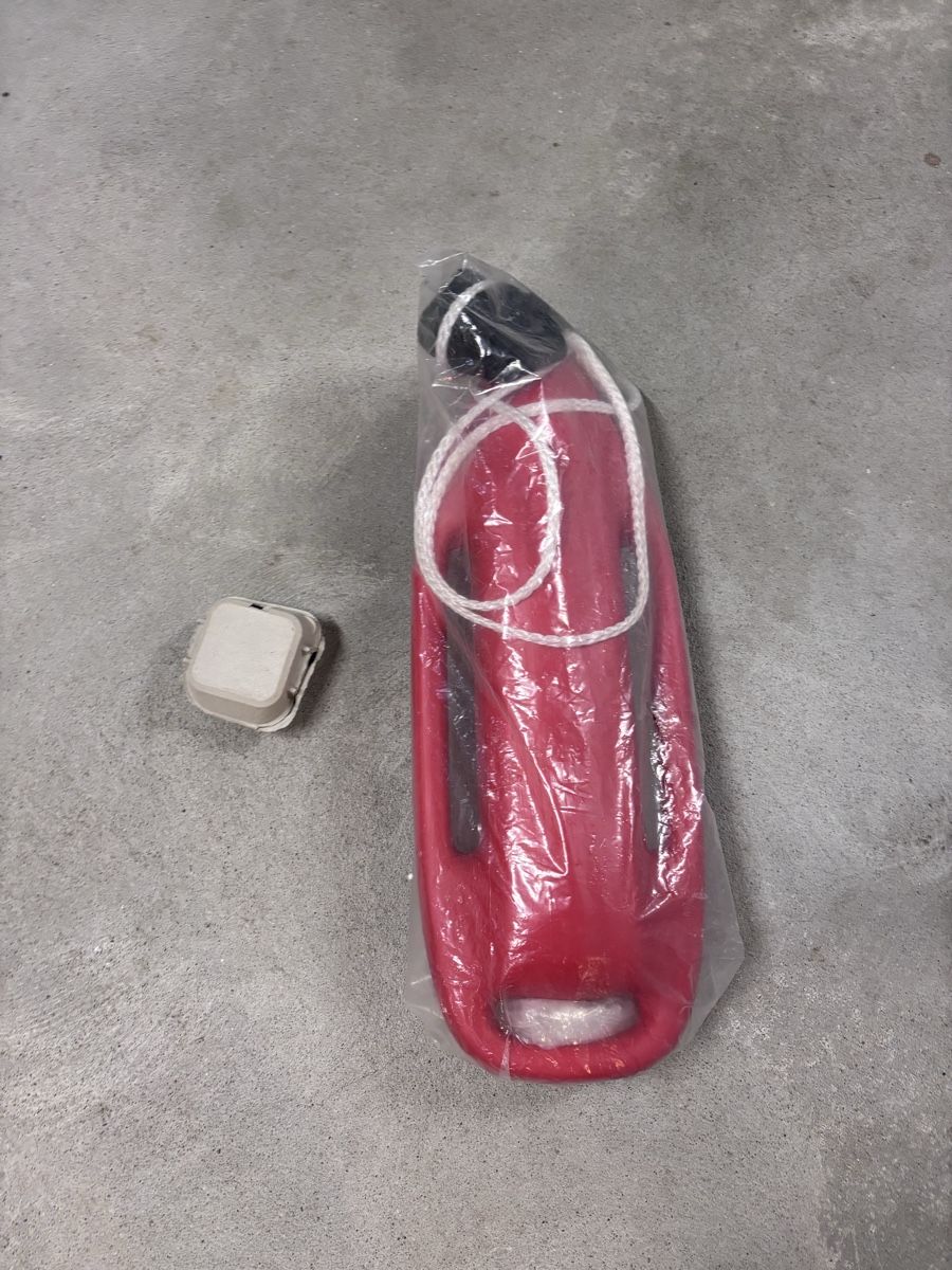 Schwimmringe: Rettungsschwimmer mit Seil rot neu – Neu und originalverpackt aus Oberkulm von ste_bnl9