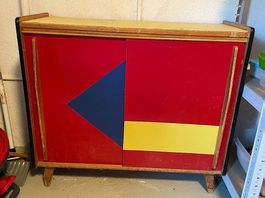 Vintage Schuhschrank zum aufpeppen