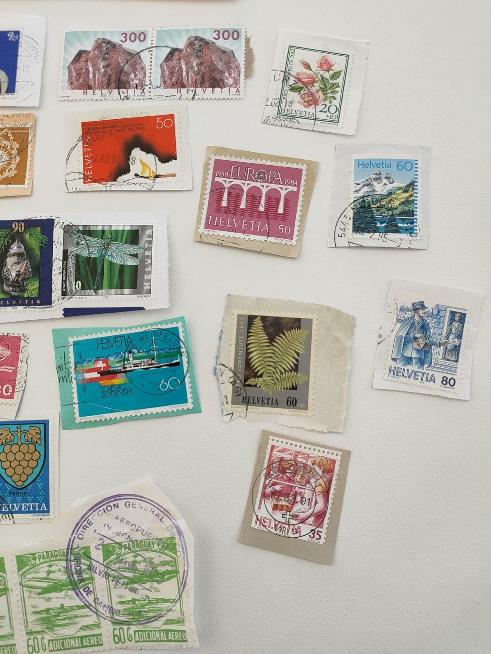 Tutti i francobolli: Briefmarken-Sammlung - Marken ab ca. 1971 &  alte Postdoppel – Usato da Gipf-Oberfrick venduto da minini 4