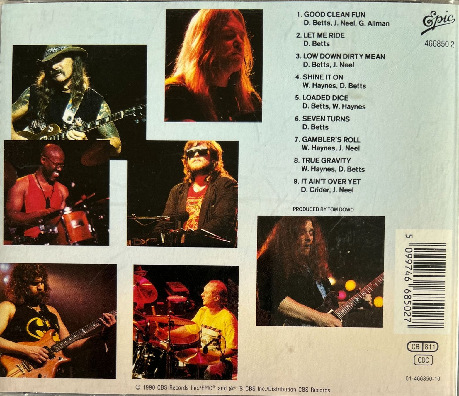 CDs: ALLMAN BROTHERS / Seven Turns – Gebraucht aus Bischofszell von kustavi 1