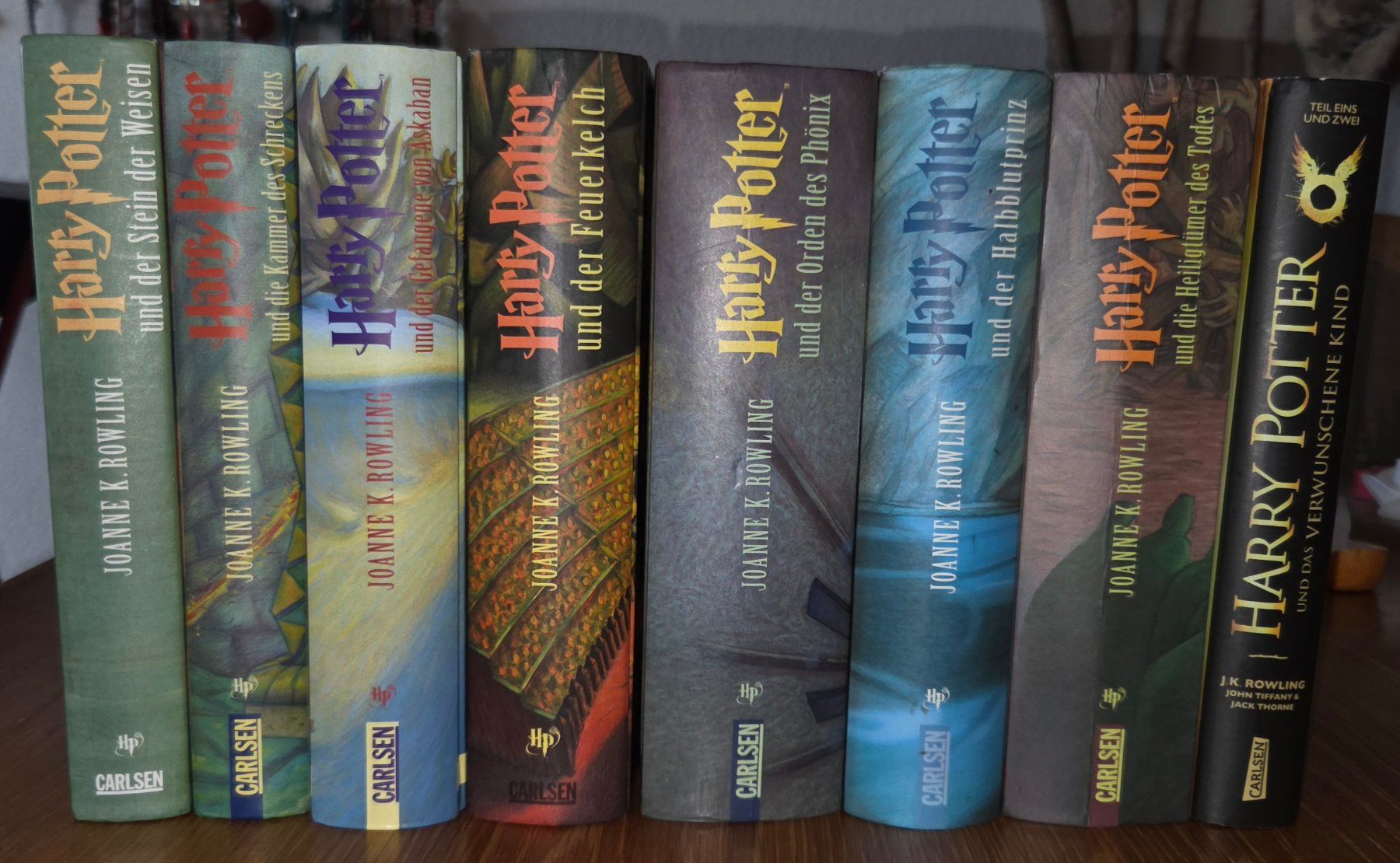 Libri: Harry Potter Baende 1-8 – Usato da Gossau SG venduto da tenerife11
