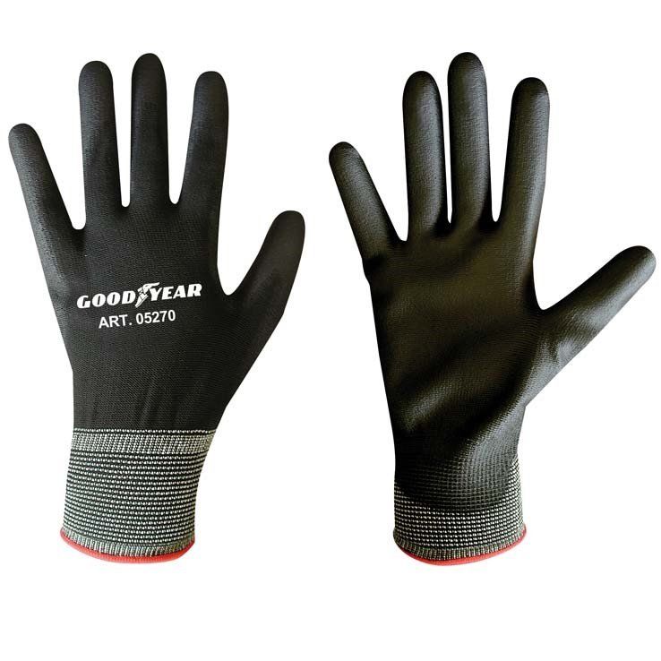 Guanti & manicotti: Goodyear Handschuhe Schwarz 12 Paar, Grösse 8 – Nuovo e nell'imballaggio originale da Seftigen venduto da mastol