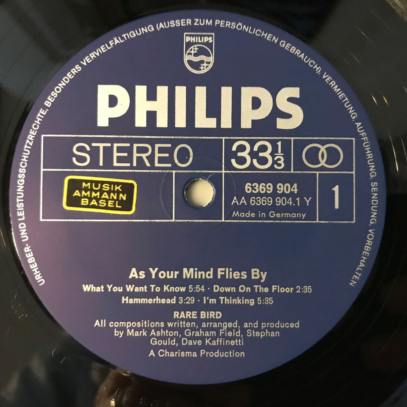 Dischi in vinile: Rare Bird - As Your Mind Flies By – Usato da Aesch BL venduto da BlueMusicRecords 4