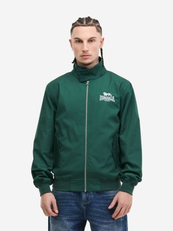 Lonsdale Harrington Classic Jacke Flaschengrün/Grau L