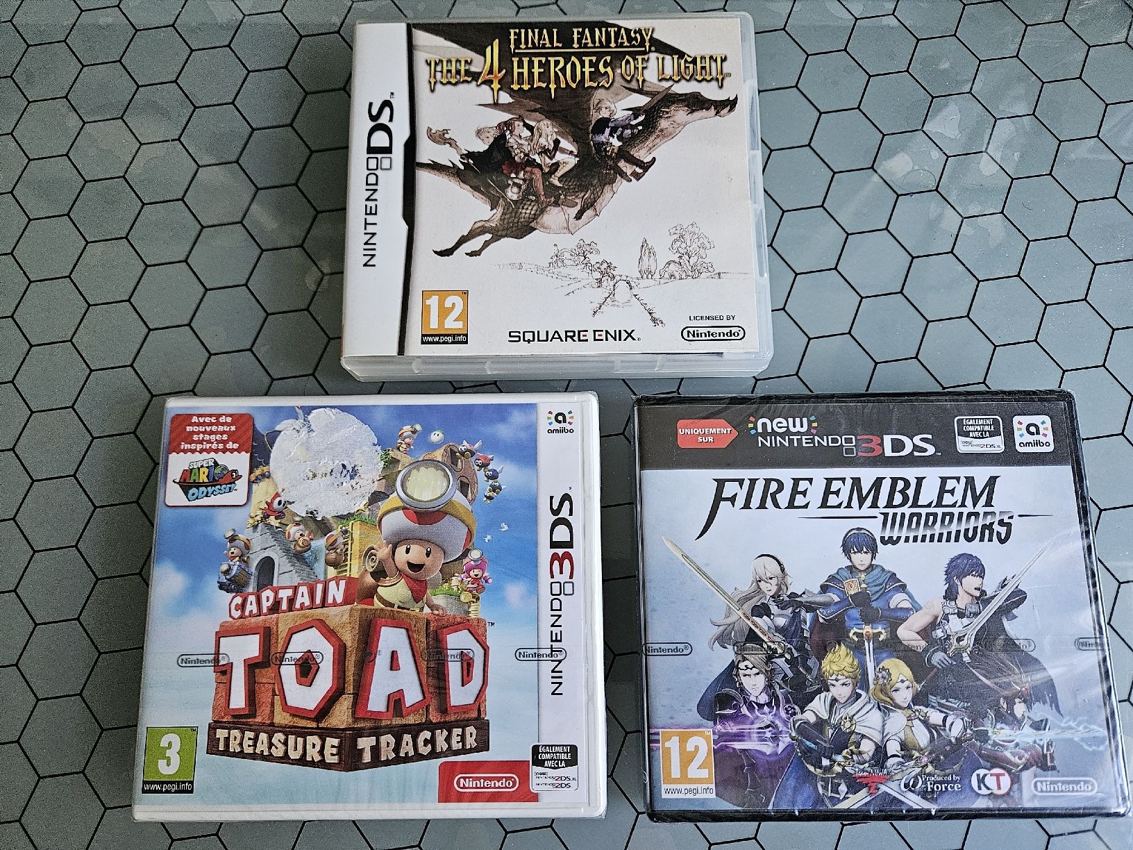 Nintendo Giochi: 3 Super jeux DS et 3DS – Nuovo (secondo la descrizione) da Genève venduto da Pedro67