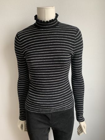 Rebecca Taylor: Edler Rollkragen-Pullover, Merinowolle, S