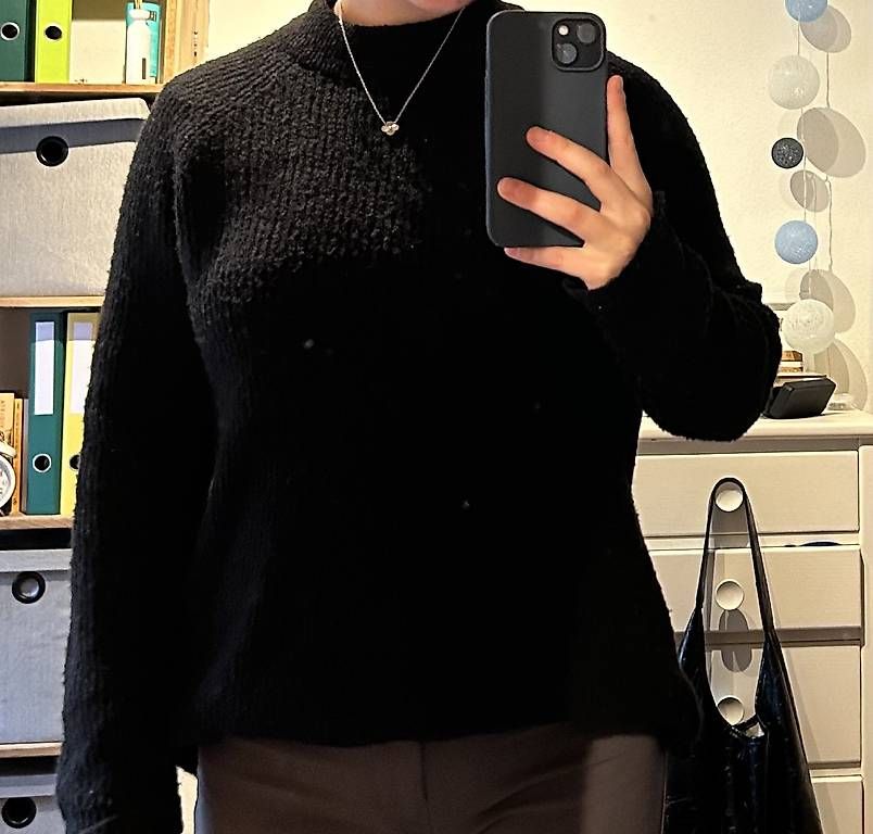 Pulls & Sweat-shirts: Strickpullover schwarz – D'occasion à Trub par elinschleiderschrank 3