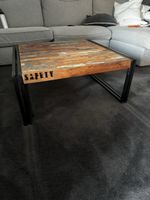 Couchtisch Holz Metall Vintage / Industrial