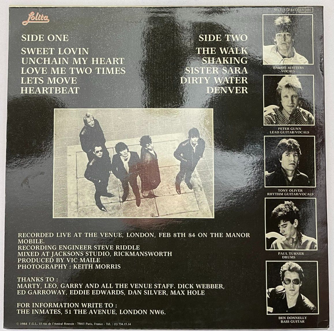Schallplatten: LP: THE INMATES - True Live Stories – Neu (gemäss Beschreibung) aus Frenkendorf von Yard-Sale-2000 1