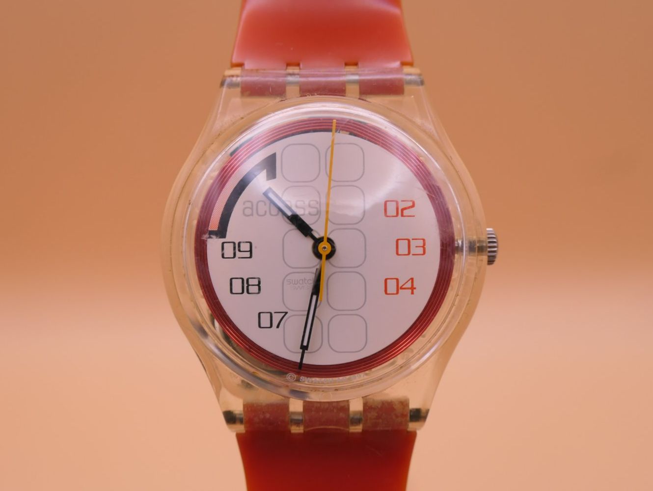 Swatch Orologi: Swatch Gent Access "Menang" SKK108, neue Batterie – Usato da Thun venduto da CHRONOTIKA