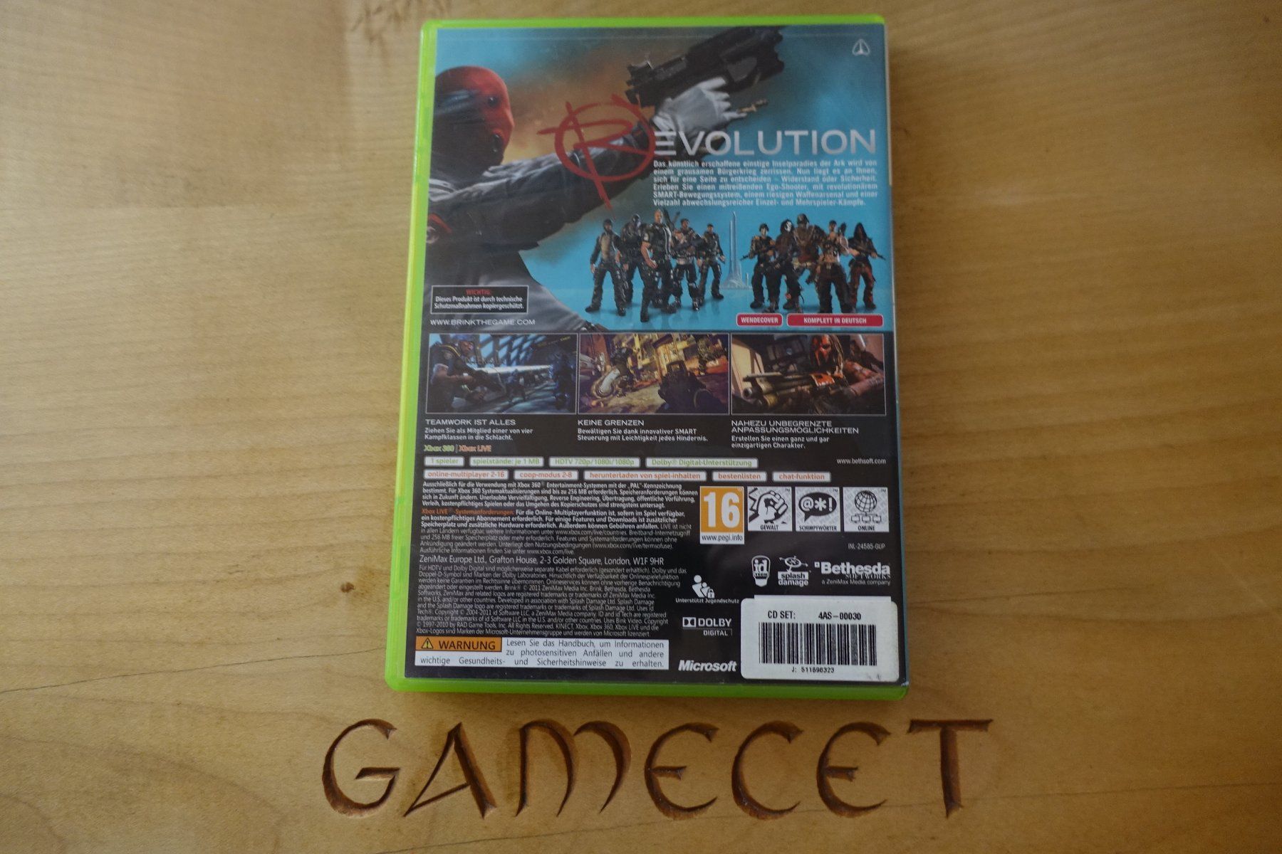 Microsoft Giochi: Brink – Usato da Steinach venduto da Gamecet 2