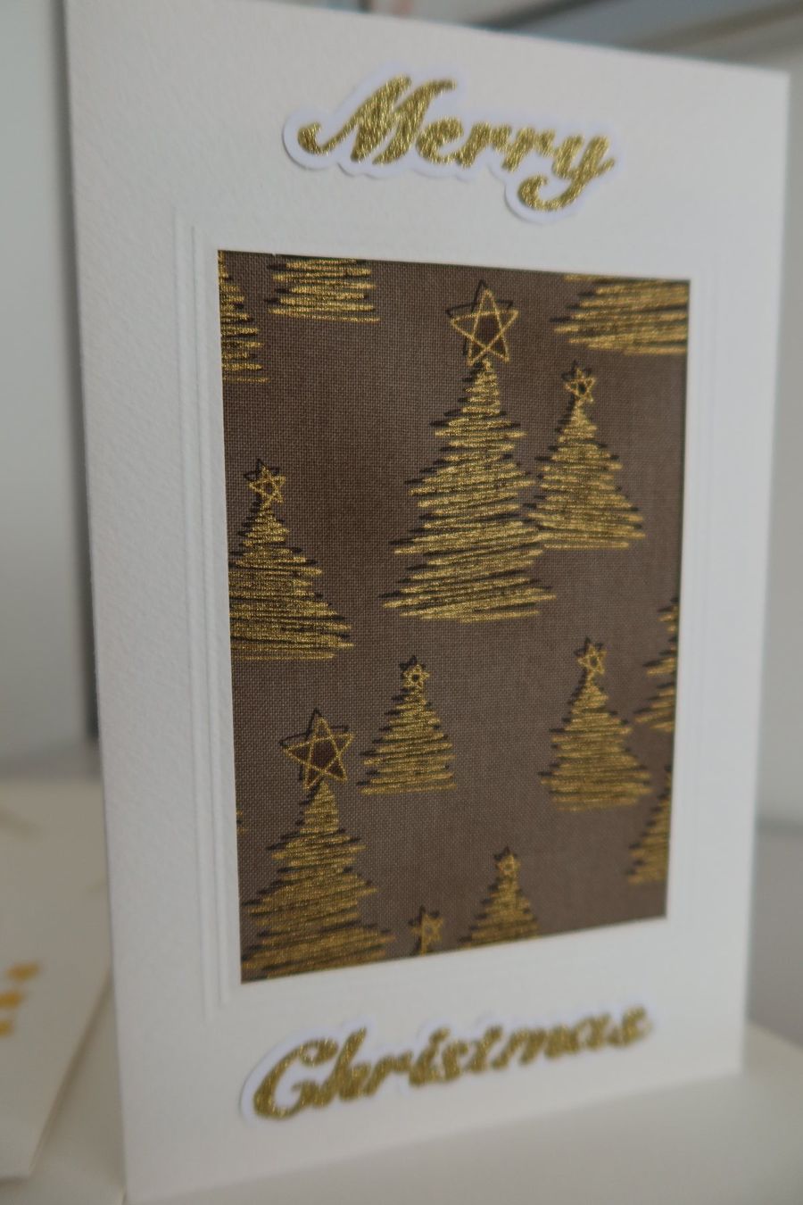 Cartes: Set: 3 Weihnachtskarten mit Stoff (Doppelkarten/Kuverts) – Neuf avec emballage d'origine à Zürich par Piki7 3