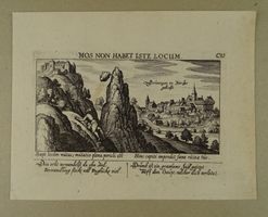 GRÜNINGEN, KUPFERSTICH UM 1630