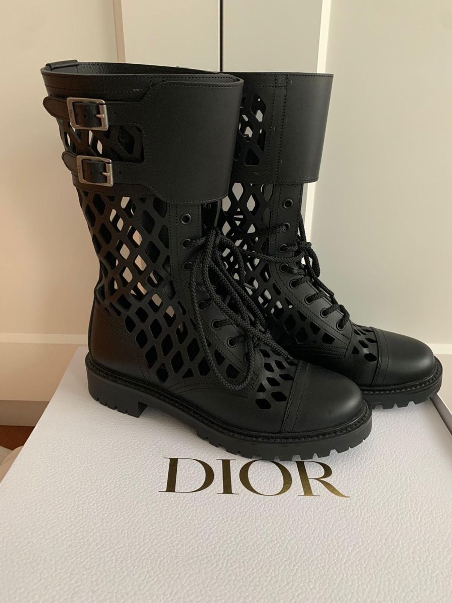 Dior Damenschuhe: Dior Stiefel D-Trap – Gebraucht aus Lohn-Ammannsegg von aemu12