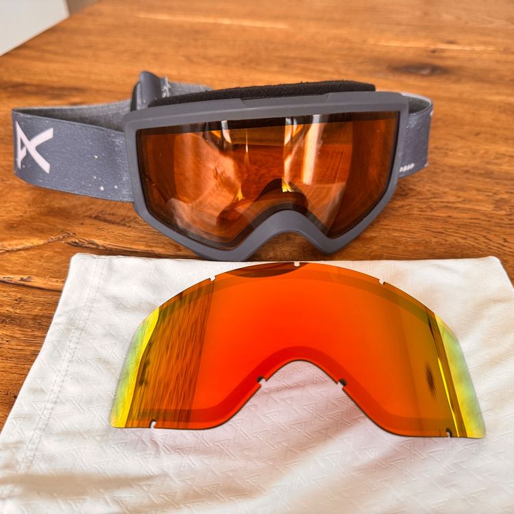 VCOROS Skibrille Mit Magnetwechselglas - YH212 OTG Unisex Mit REVO Beschichtung