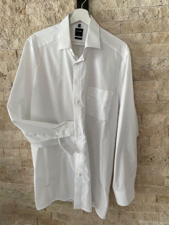 OLYMP Luxor Modern Fit Herren - Hemd weiss 17/43 (5 Stück)