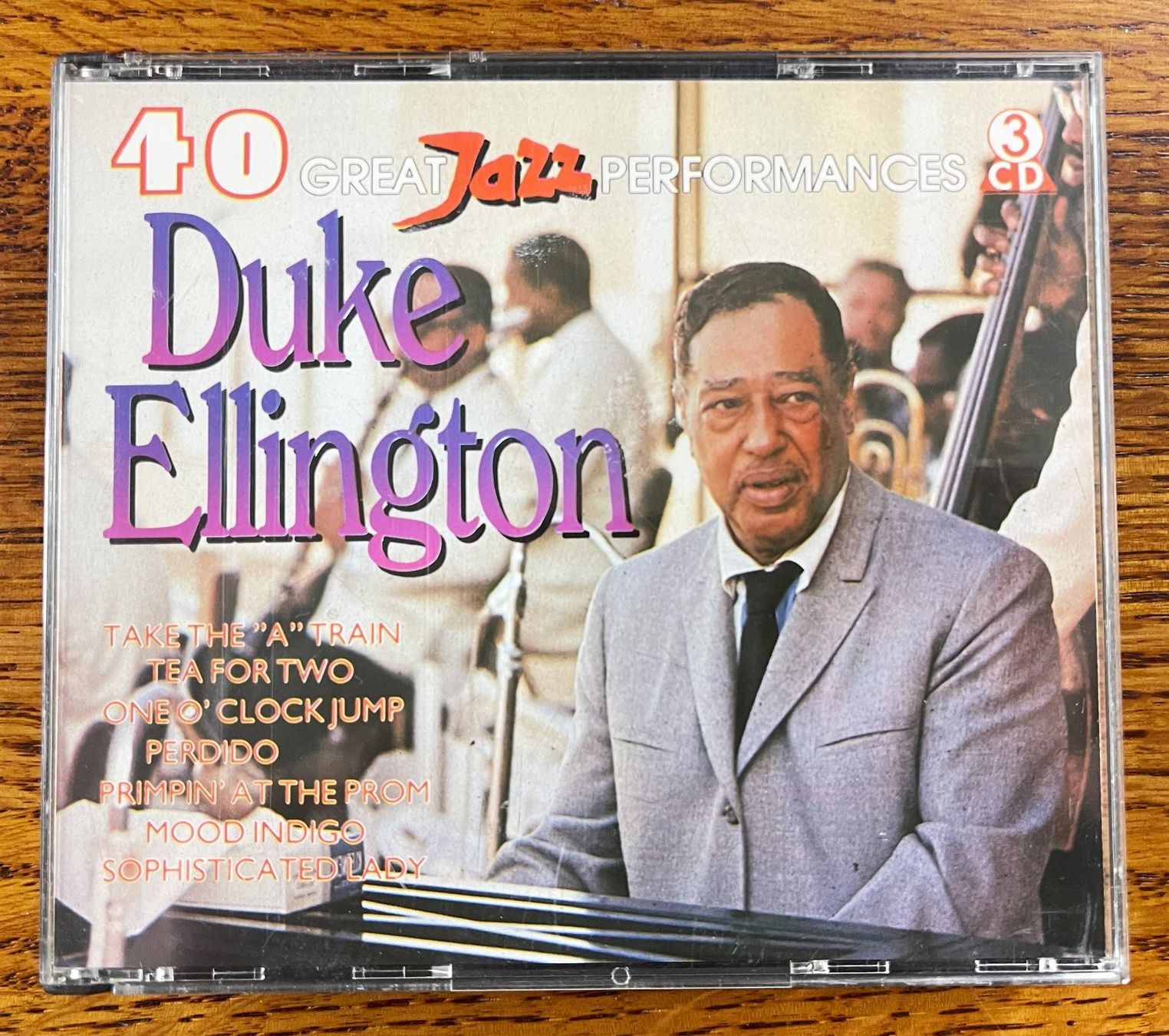 CDs: 3CD-BOX: Duke Ellington: 40 Great Jazz Performances – Gebraucht aus Oftringen von Vucki 1