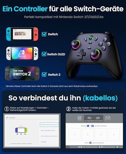 Manettes: Switch 2 Controller Hall Joysticks Kabellos Nintendo 1 – Neuf avec emballage d'origine à Hundwil par pak_7zvn 4