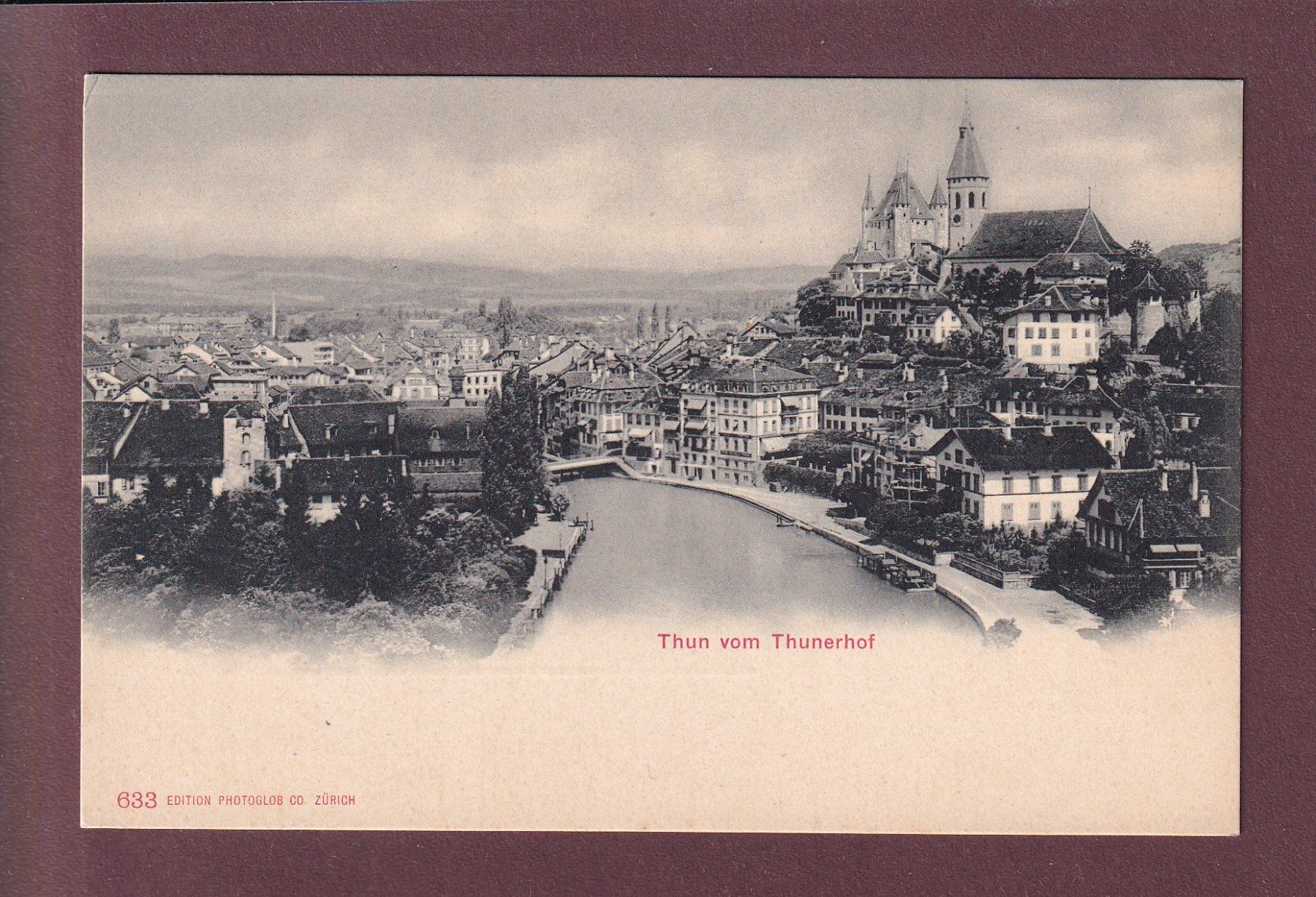 Cartes postales: THUN vom Thunerhof – D'occasion à Pully par nicecards