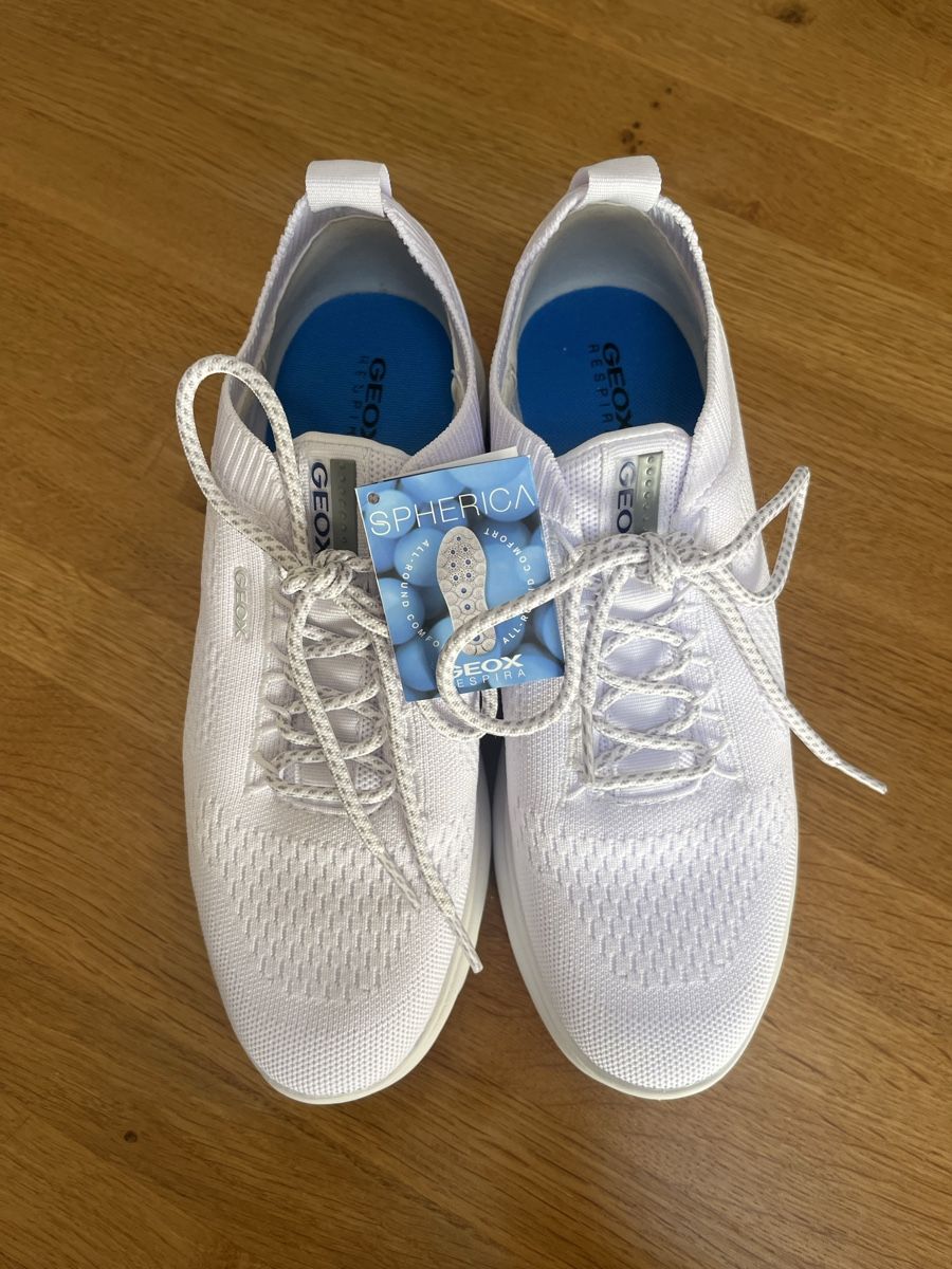 Geox Damenschuhe: GEOX Sneakers, Textil, weiss, 40 – Neu und originalverpackt aus Stetten SH von Gwendin 6