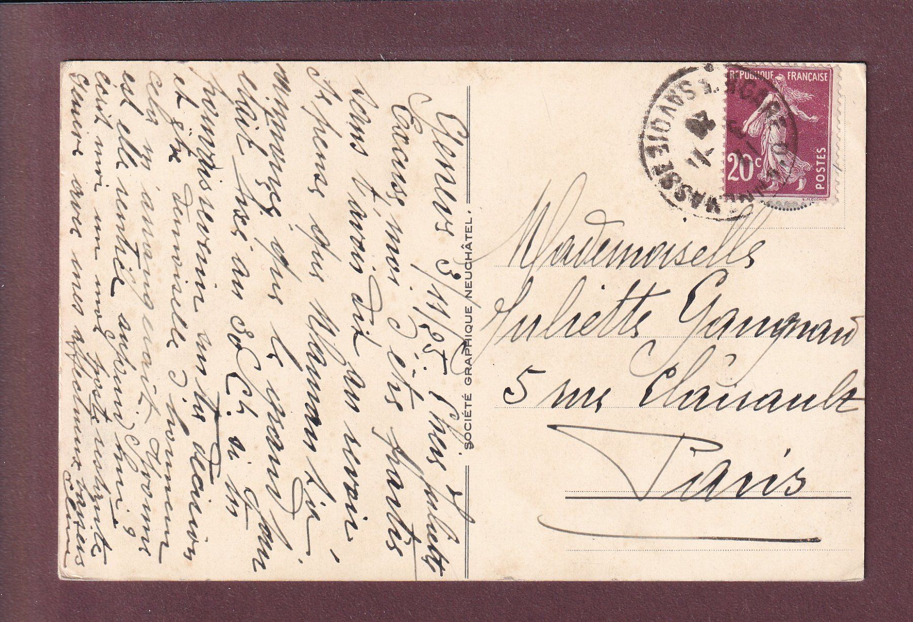 Cartes postales: GENEVE - Bateau CGN LA Suisse - 1925 – D'occasion à Pully par nicecards 1