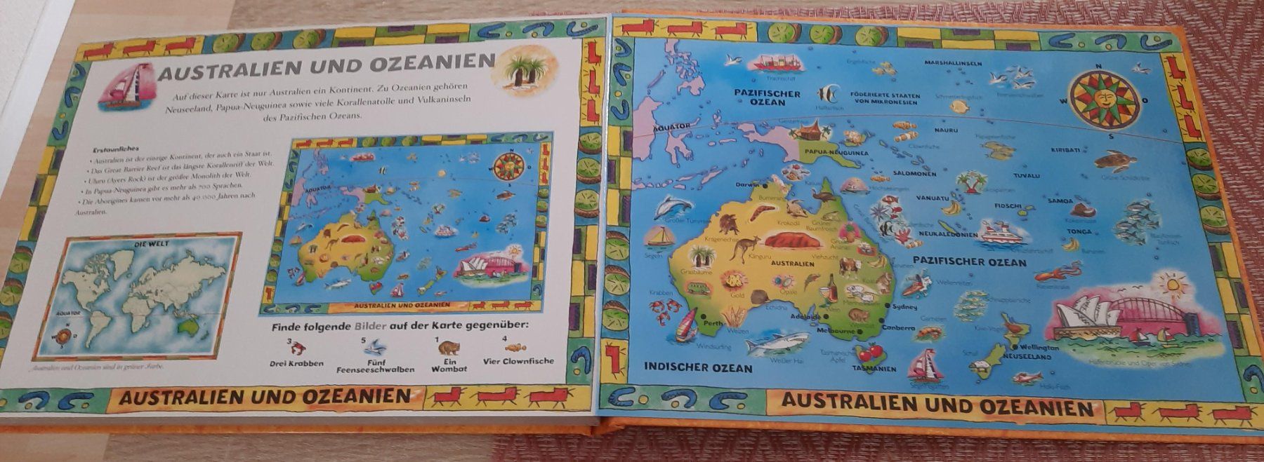 Puzzle: Puzzlebuch "Die sieben Kontinente der Welt" – Usato da Grafstal venduto da danielbbtl 4