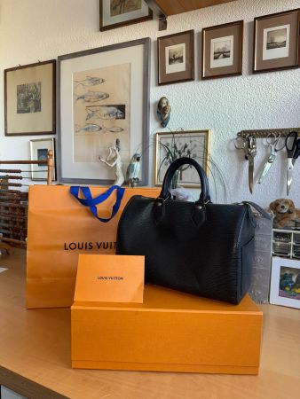 Louis Vuitton Speedy 25 Epi-Leder full set🖤