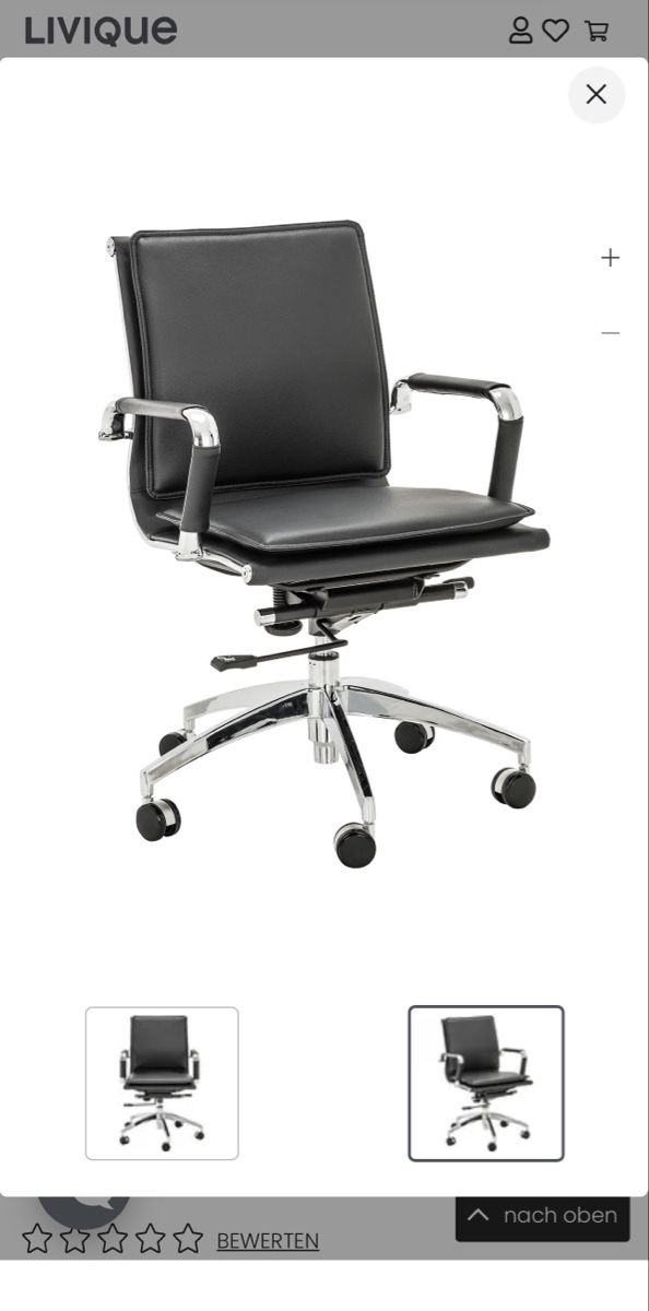 Livique Sedie: Bürostuhl Vitra Dupe Textilleder – Nuovo (secondo la descrizione) da Zürich venduto da jan_h6g7 1