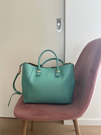 Vegane Handtasche: Gunas New York Jane - Tiffany Blue