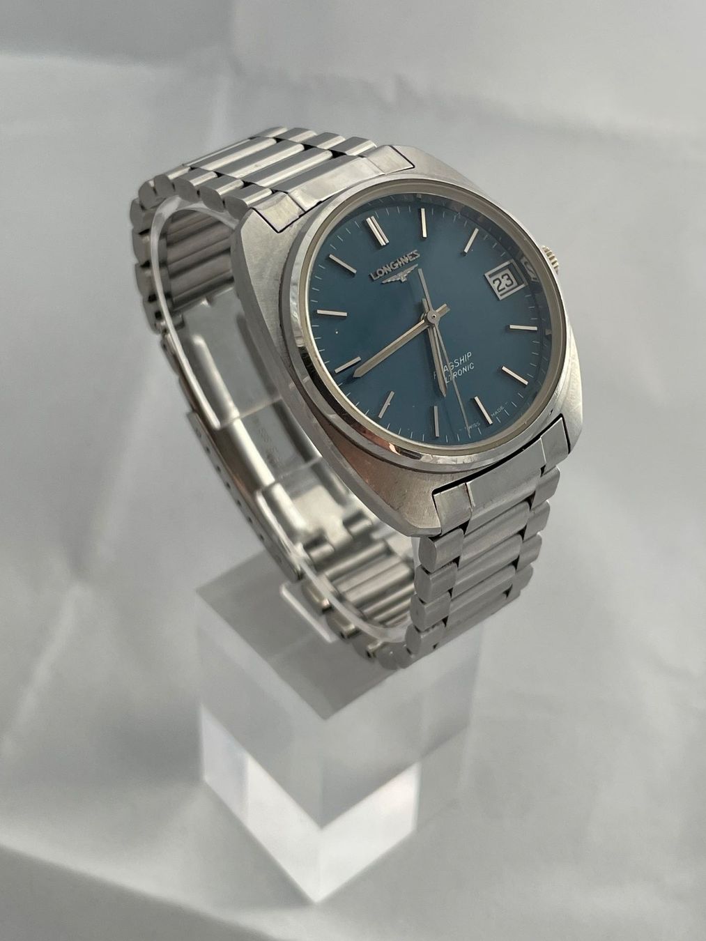 Longines Orologi: Longines Flagship Ultronic - Stimmgabeluhr - Vintage – Usato da Lenzburg venduto da R-T-I 1