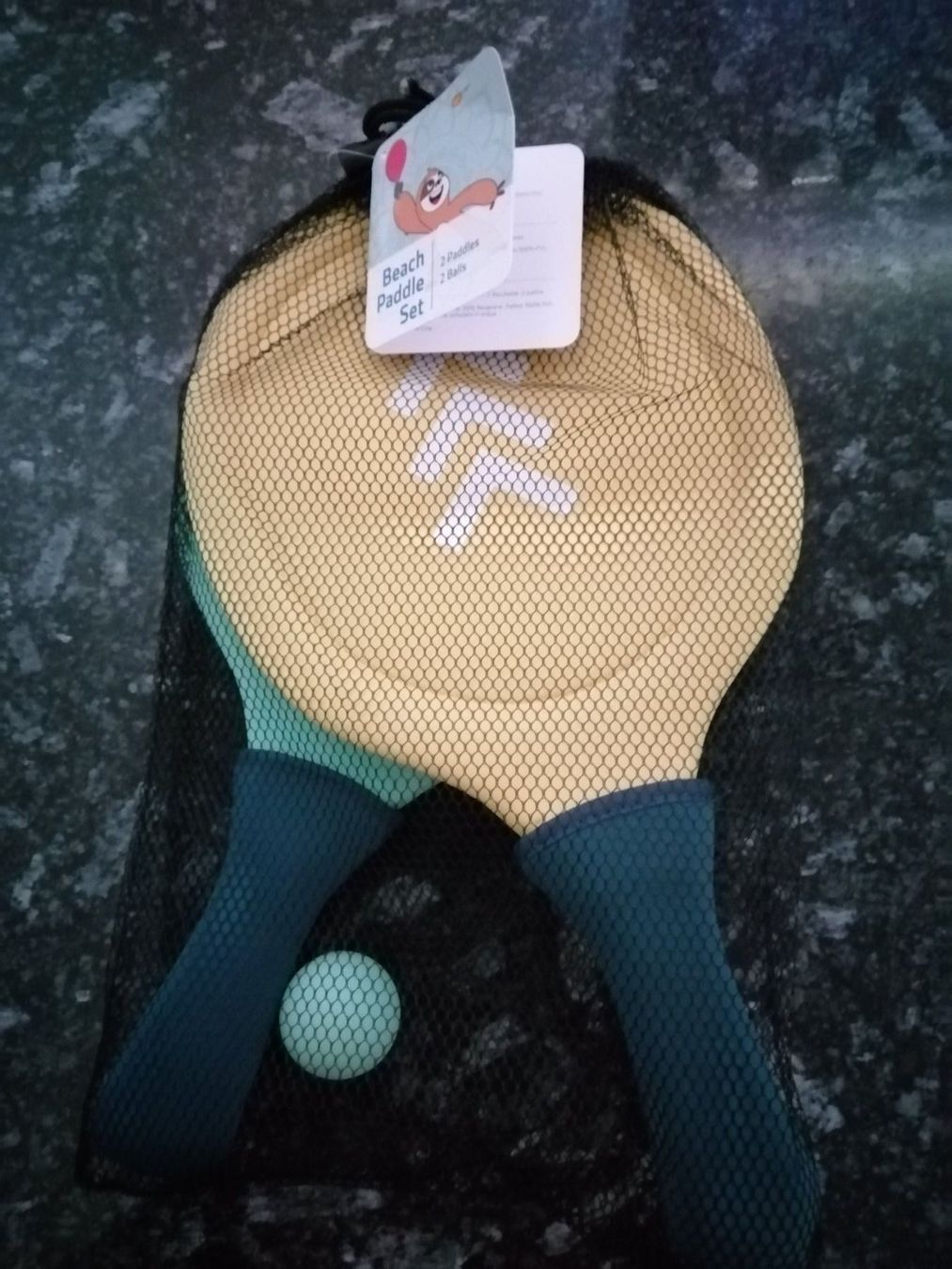 Coop Raccolte di bollini & punti: Strand Beach Paddle Set – Nuovo e nell'imballaggio originale da langenthal venduto da Jordi04