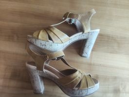 Ledersandalen cube