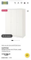 Ikea Kleppstad Schrank