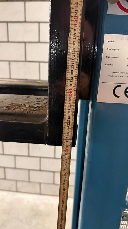 Carrelli elevatori e a forche: Hand Hochhubwagen Hydraulisch SDJ1012-01 – Usato da bad ragaz venduto da anikima 4