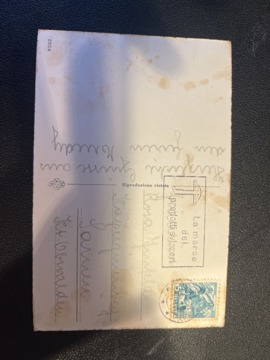 Cartoline postali: Locarno – Usato da Sarnen venduto da Muenzen.-M 1