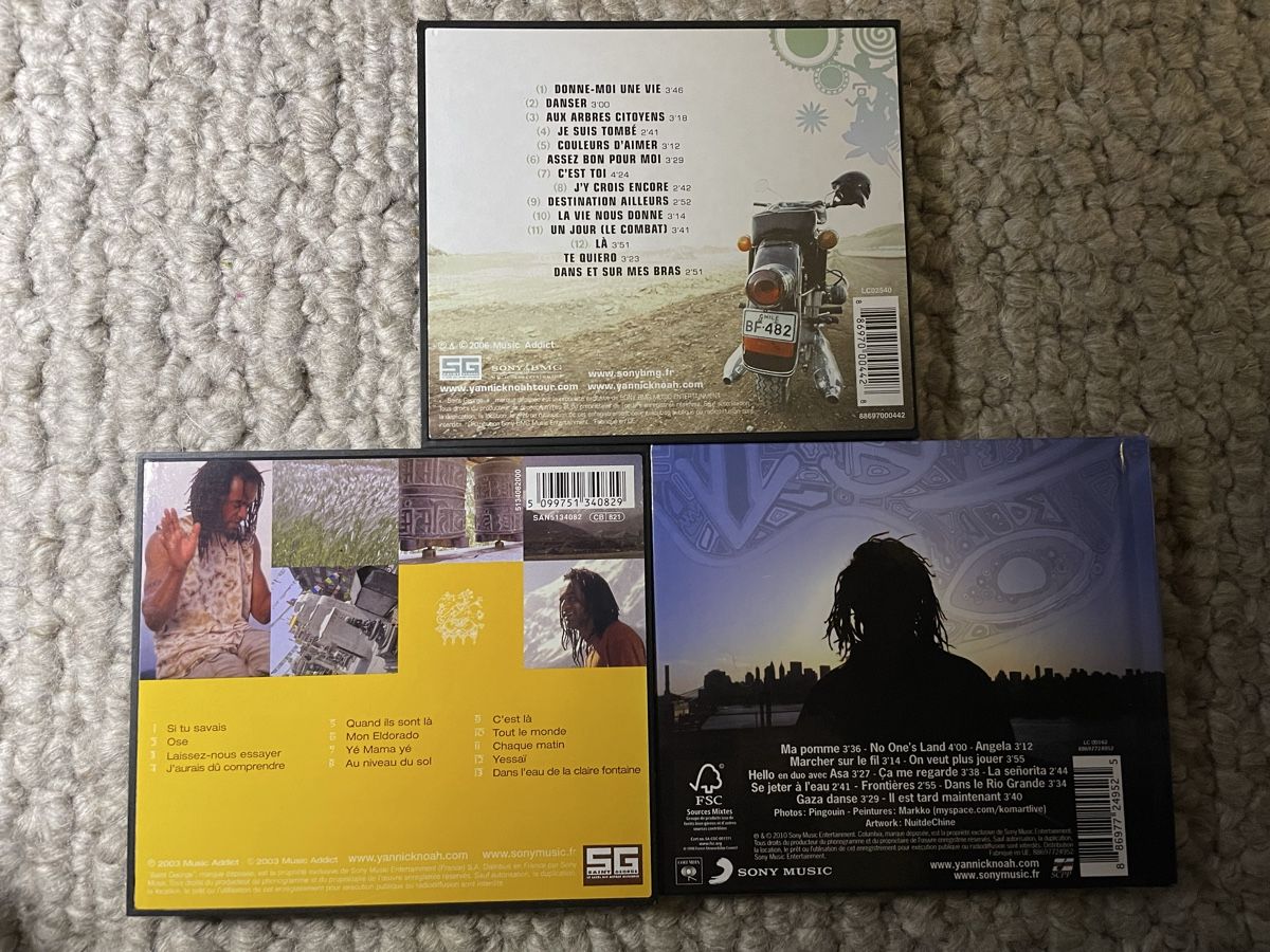 CD: 3x Yannick Noah – Usato da Reinach AG venduto da trigger7811 1