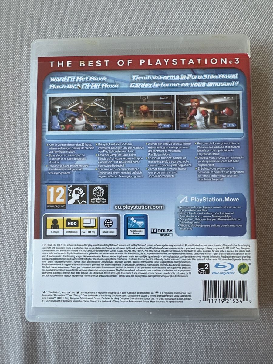 Sony Giochi: Move Fitness- PS3 – Usato da Le Lignon venduto da Crocogril 2