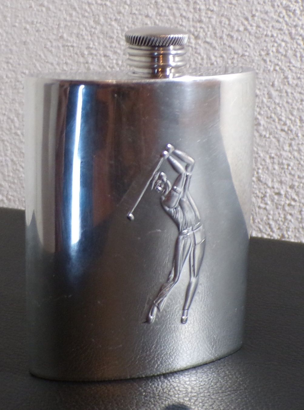 Altro: Flachmann mit Golfszene ALCHEMY PEWTER ENGLAND – Usato da Dübendorf venduto da mar_85sd 5