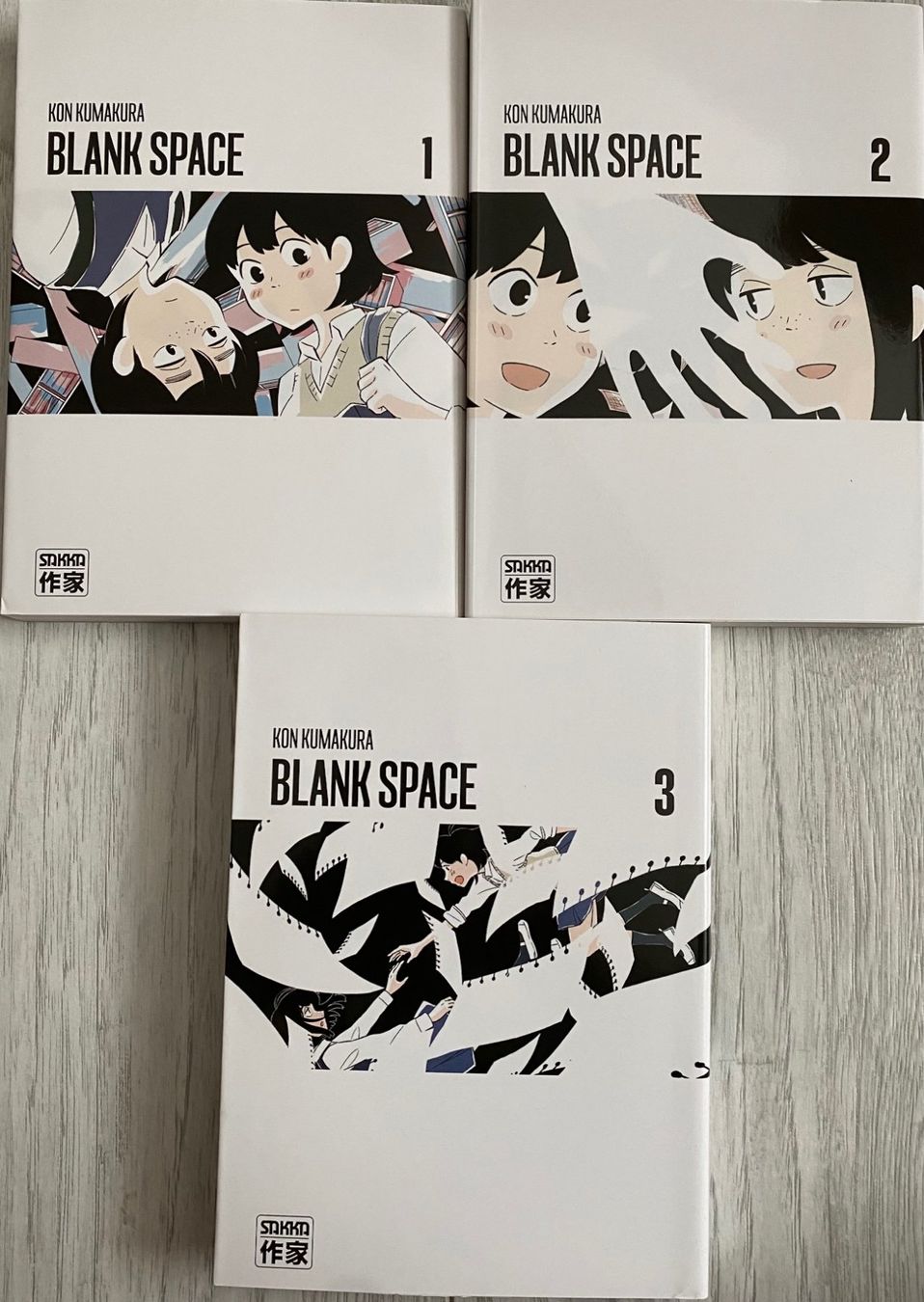 Fumetti: Manga -  Blank Space 1 à 3 -  série terminée – Nuovo (secondo la descrizione) da Geneveys-Coffrane venduto da Momoali
